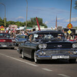 Classic American Car on Parade