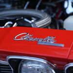 Chevrolet American Car Badge and engine
