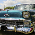 Classic American Car from Front